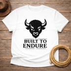 Built to Endure Buffalo Head T-shirt