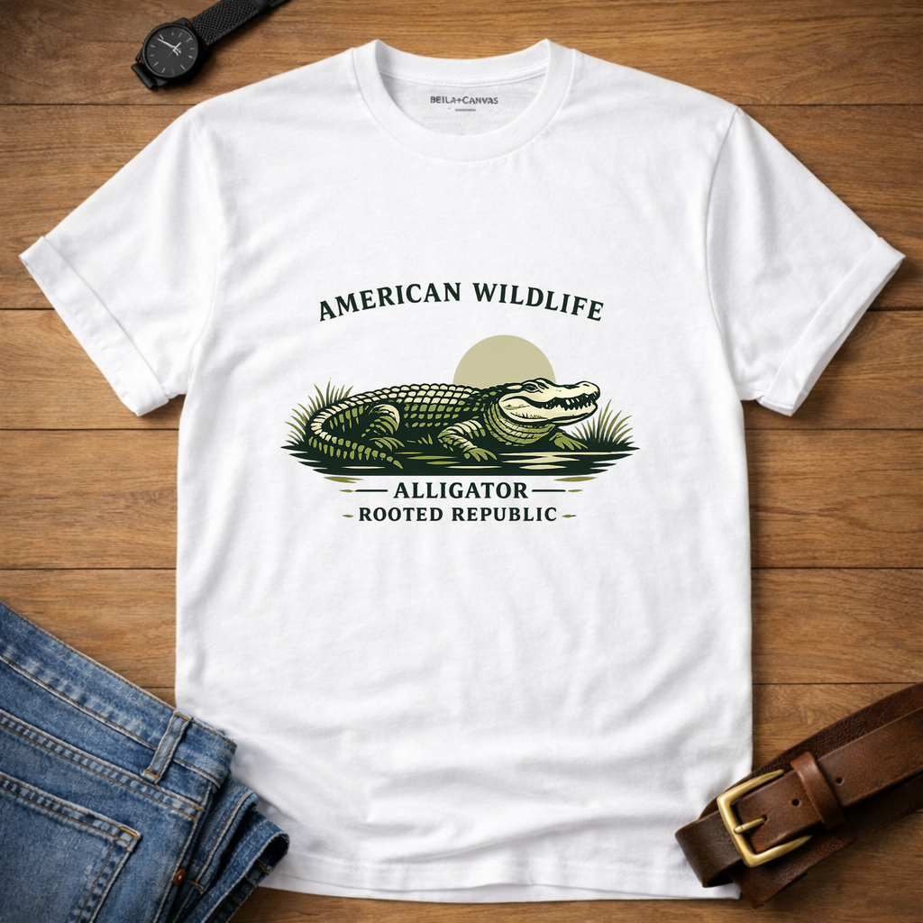 American Wildlife Alligator T-shirt