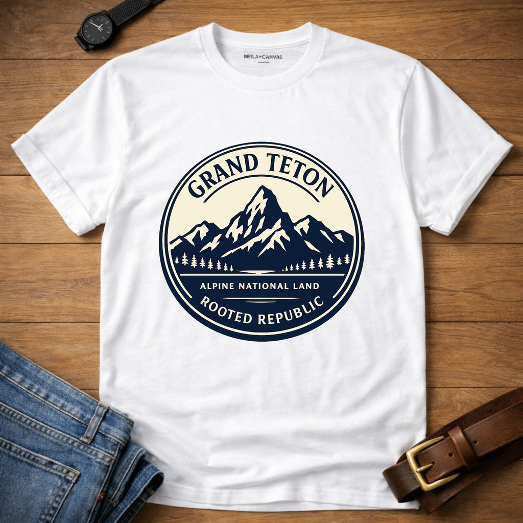 Grand Teton Badge T-shirt