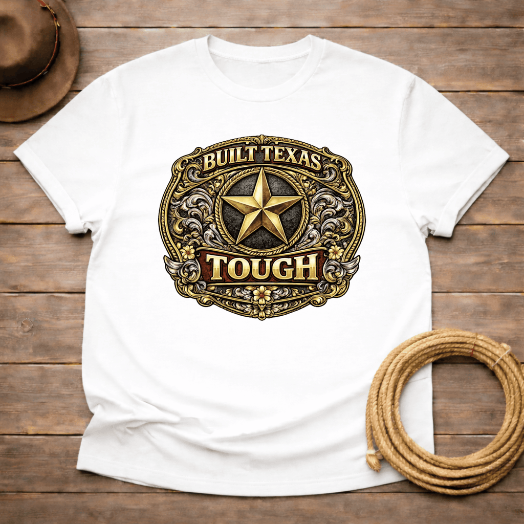 Built Texas Tough Buckle T-shirt