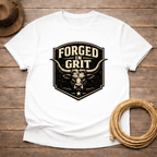 Forged in Grit Longhorn T-shirt