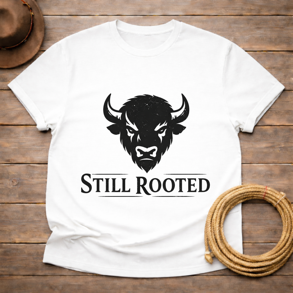 Still Rooted Buffalo Head T-shirt