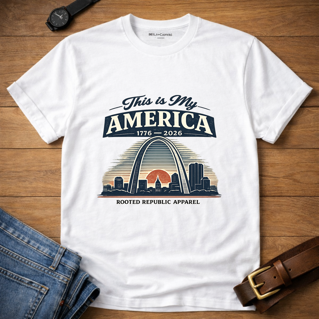 My America St. Louis Arch T-shirt