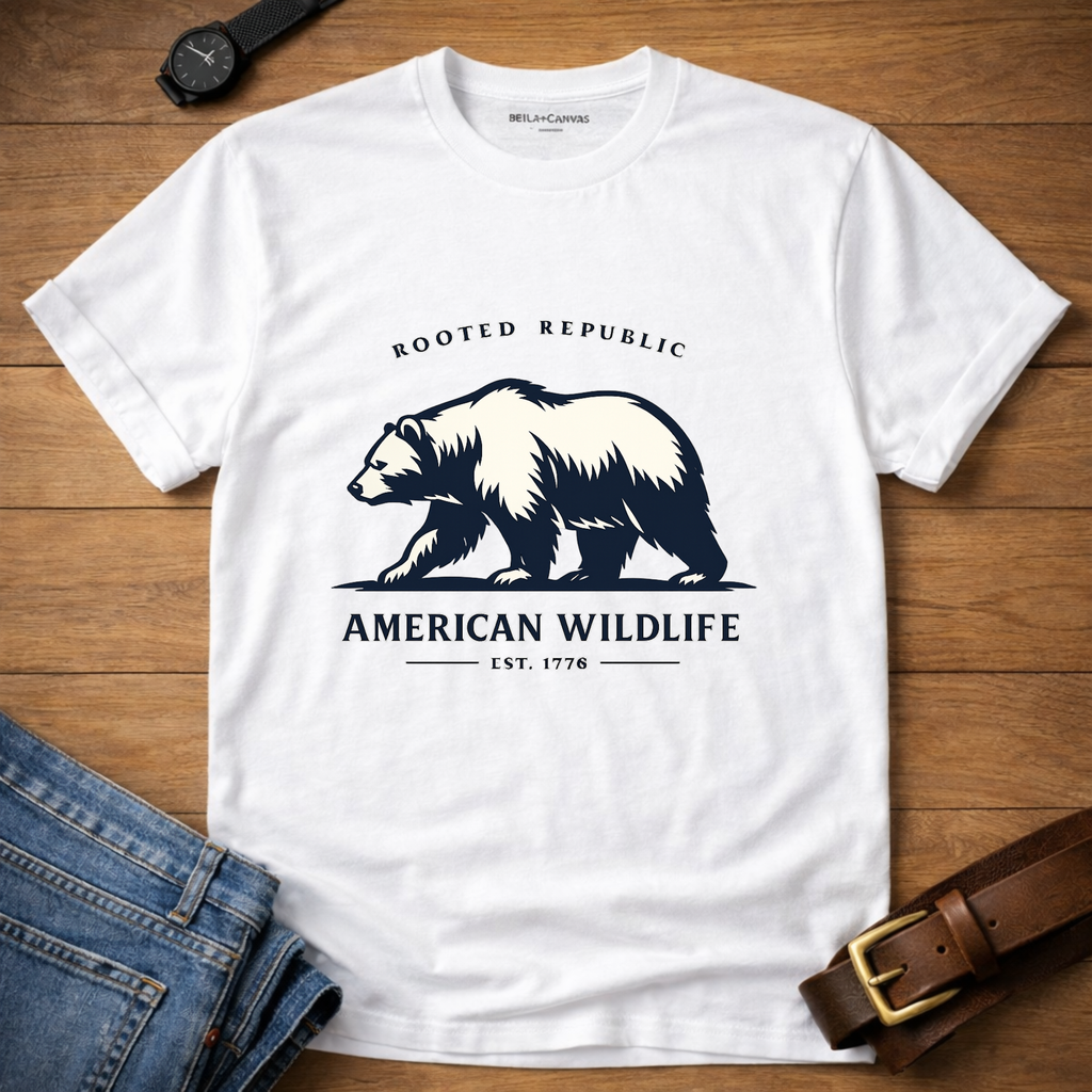 American Wildlife Grizzly T-shirt