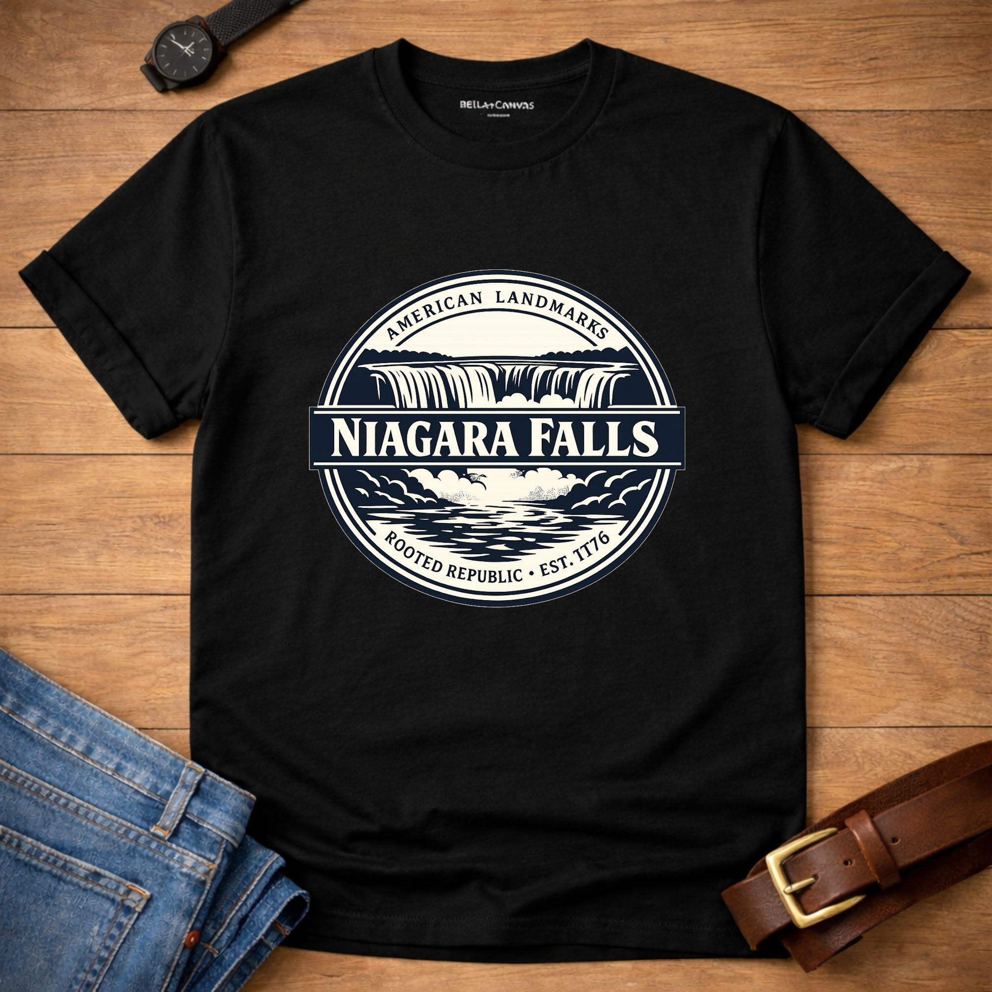 Niagara Falls Badge t-shirt