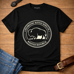 Yellowstone Buffalo Supply Badge T-shirt