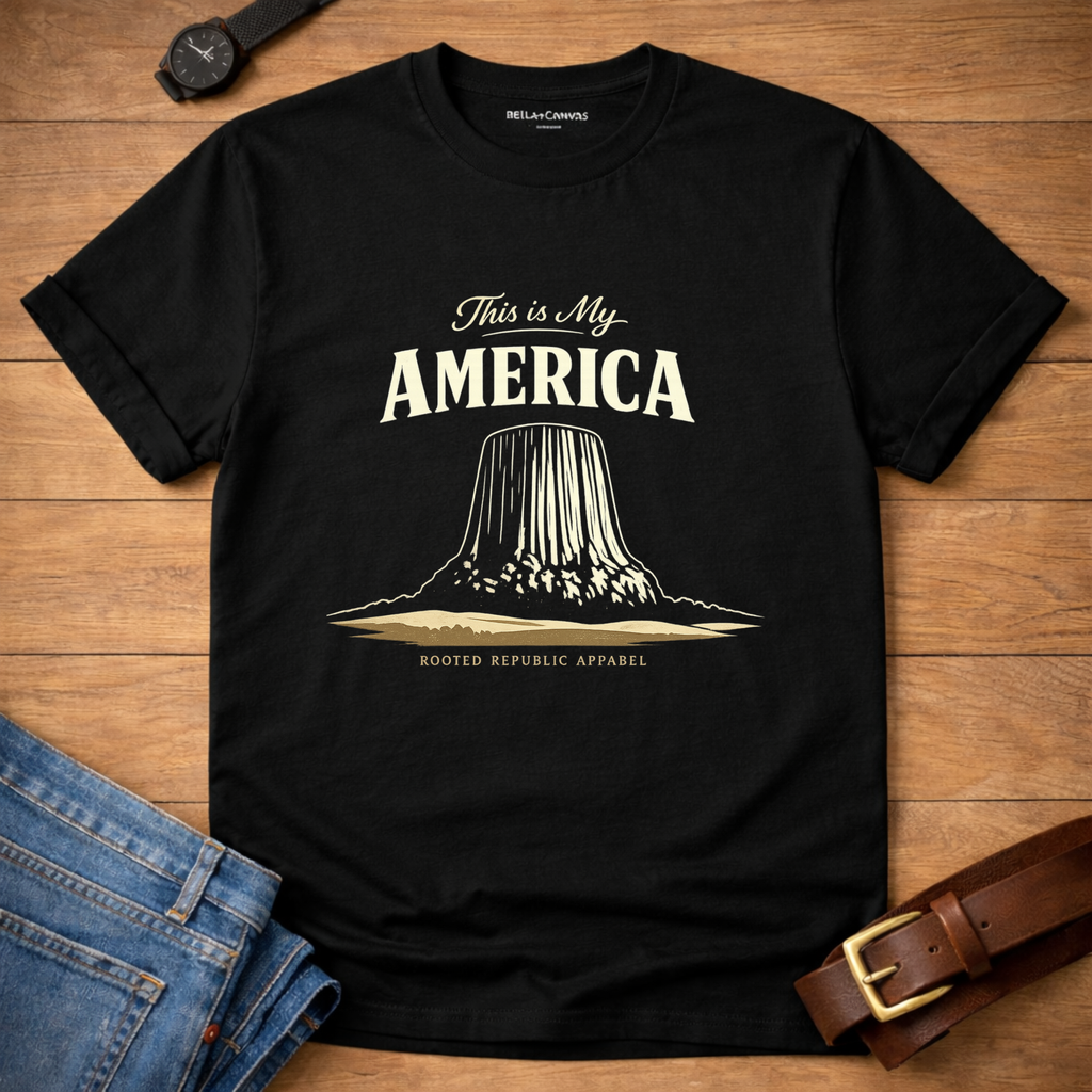 My America Devils Tower T-shirt