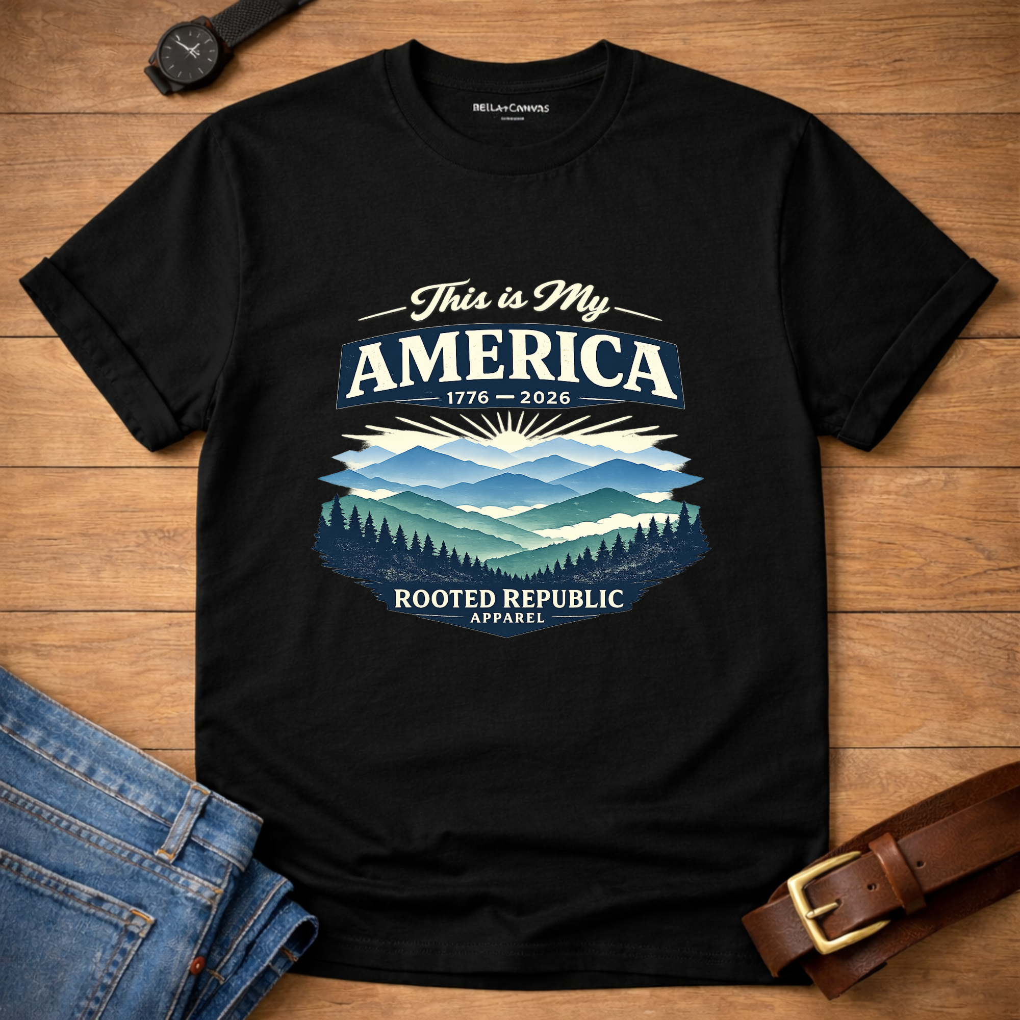 My America Blue RIdge T-shirt