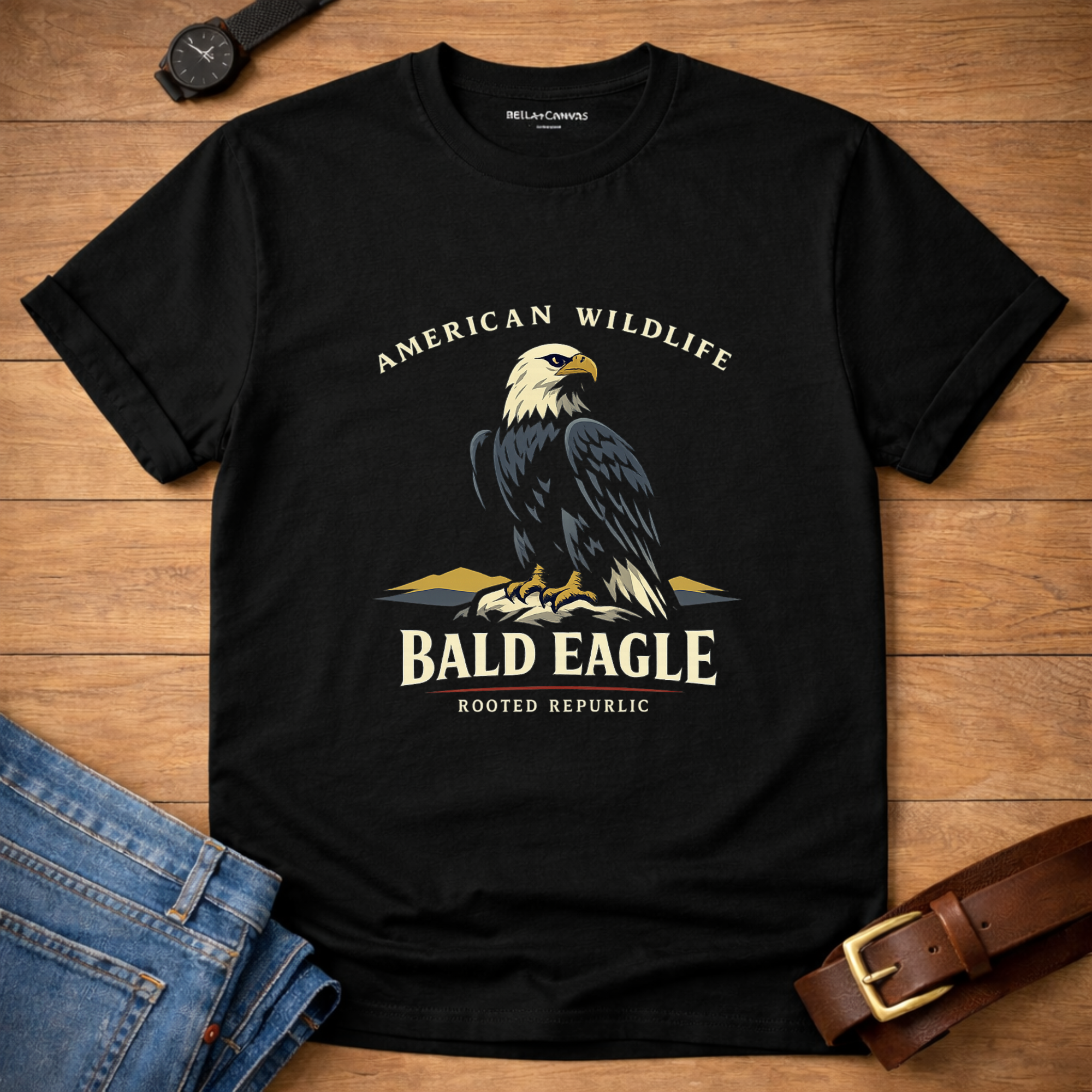 American Wildlife Eagle T-shirt