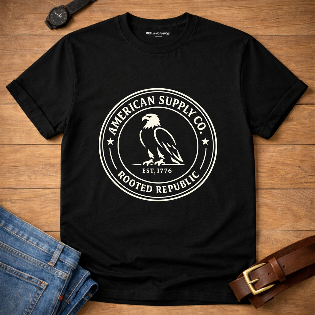American Supply Badge T-shirt