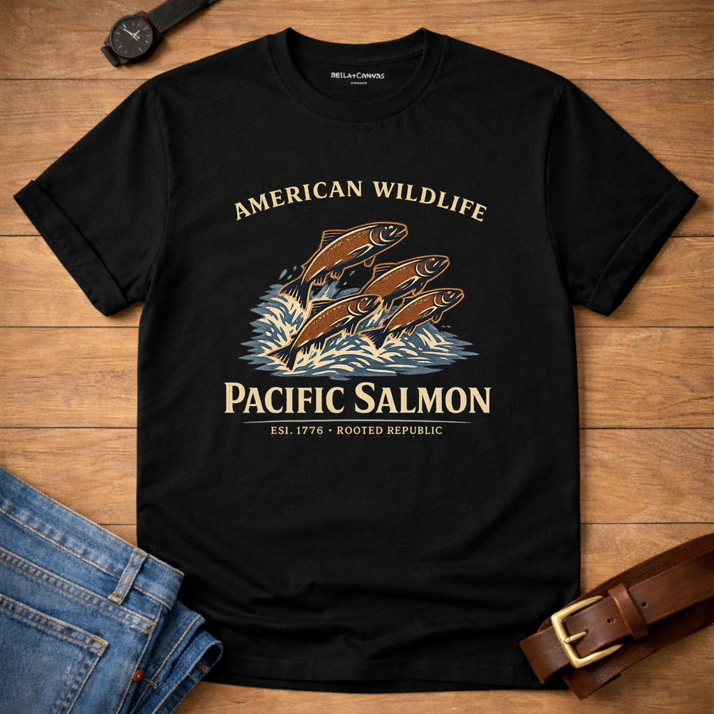 Wildlife Salmon T-shirt