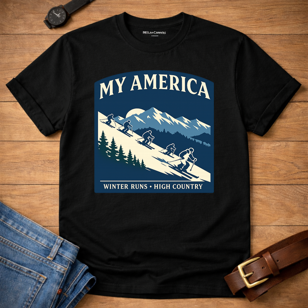 My America Ski T-shirt