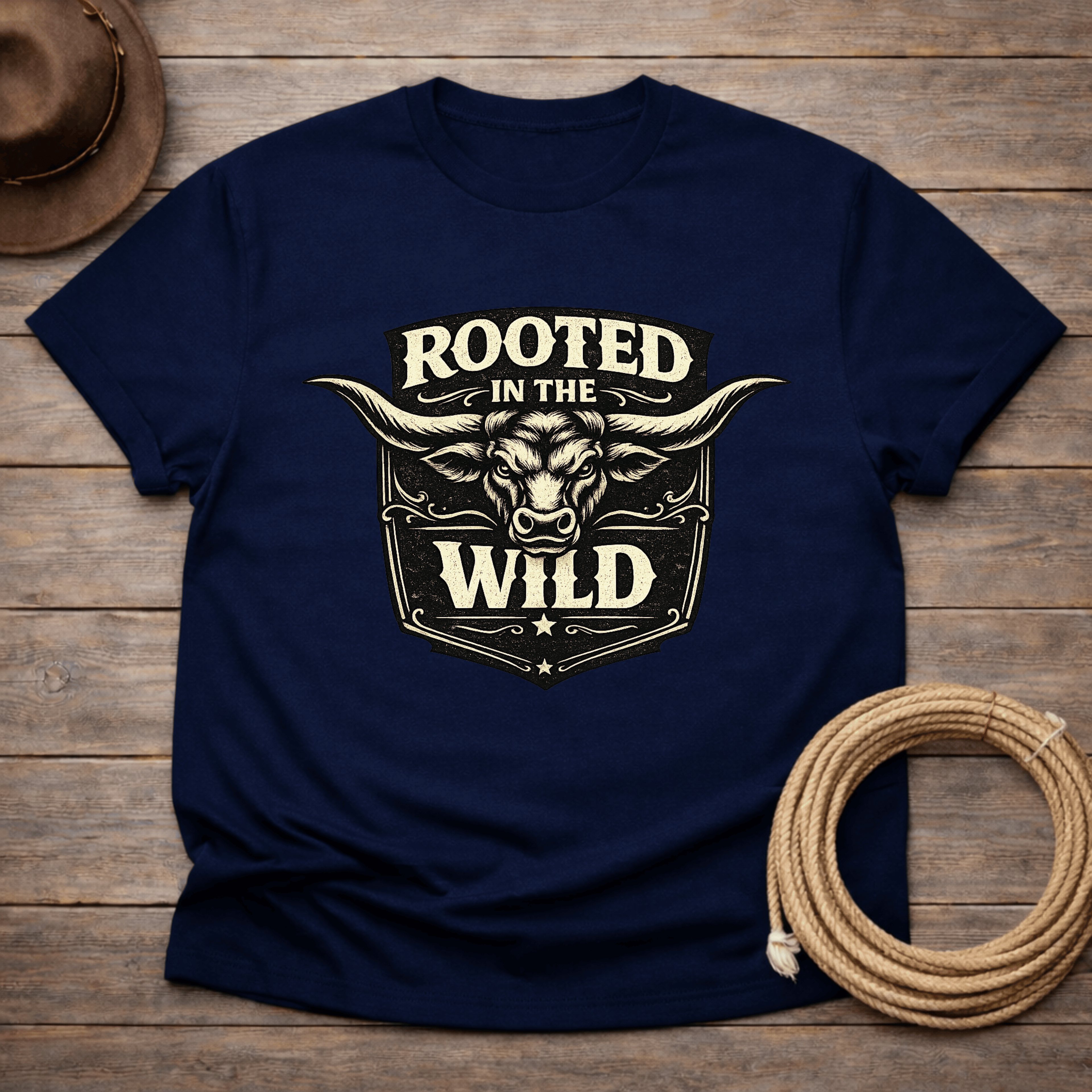 Rooted in the Wild Longhorn T-shirt