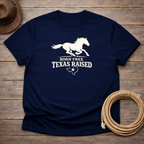 Born Free Texas Raised Mustang T-shirt