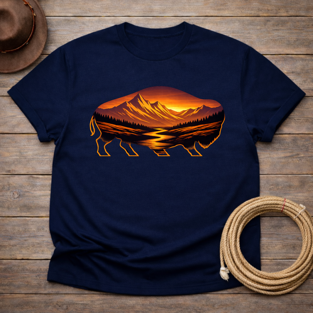 Buffalo Sunset T-shirt