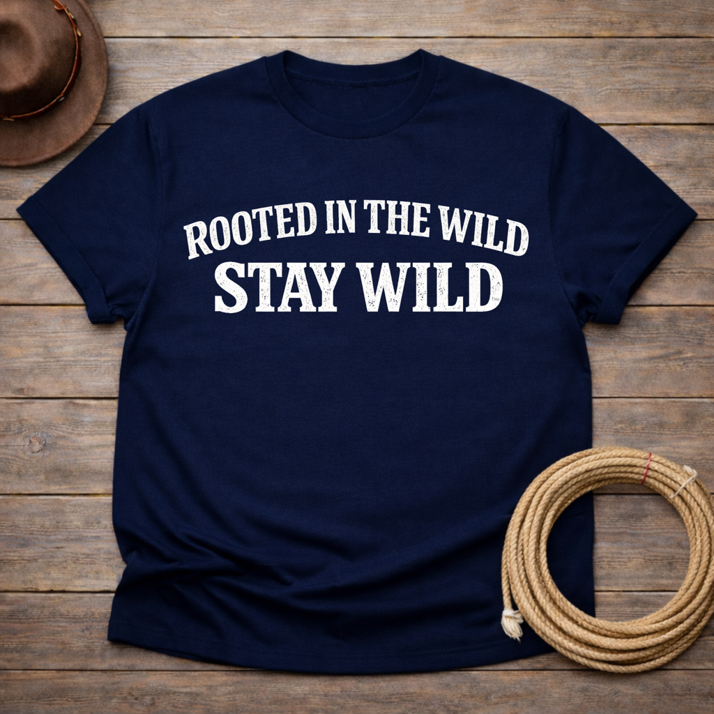 Rooted in the Wild Stay Wild T-shirt