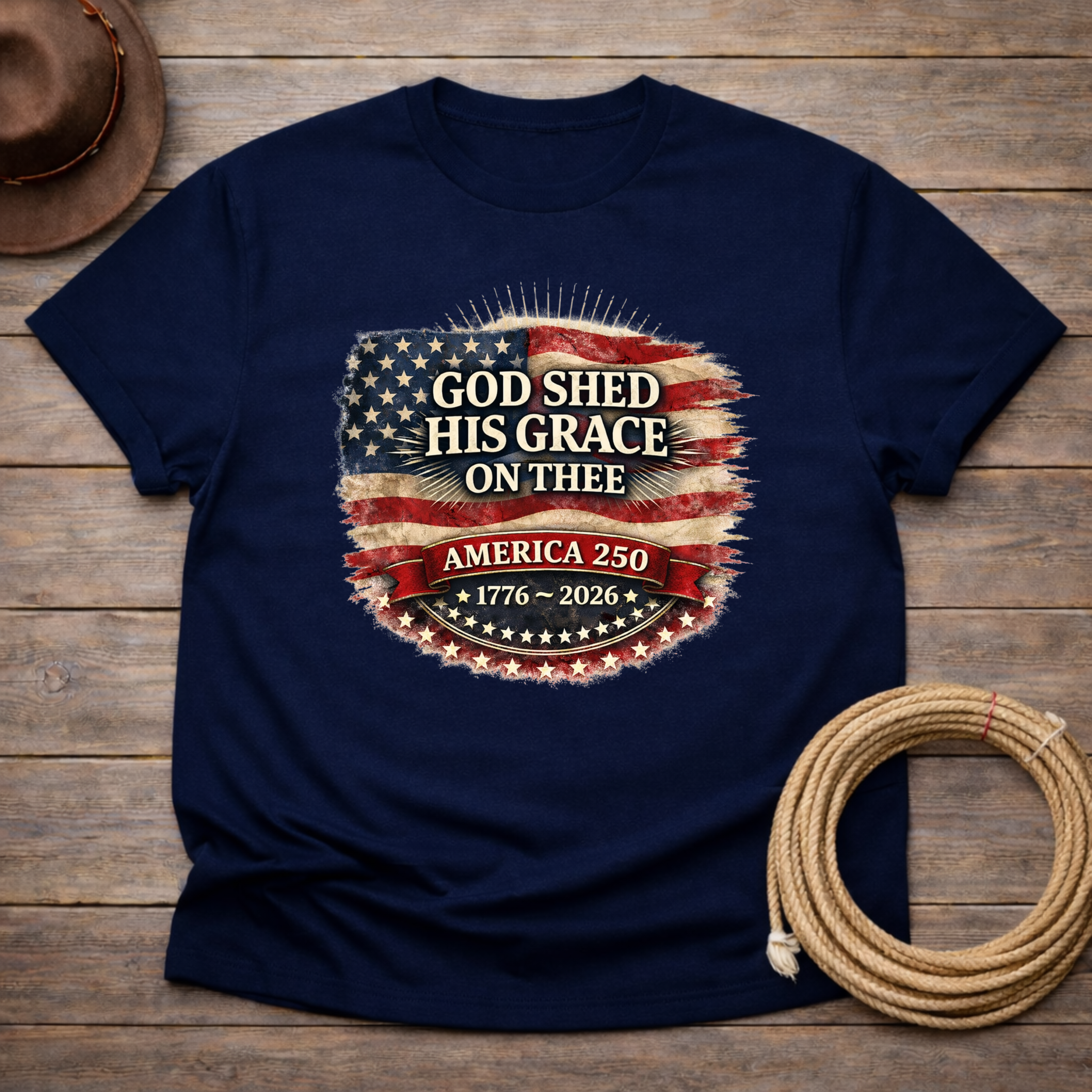 God Shed His Grace T-shirt