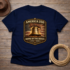 Home of the Brave Liberty Bell t-shirt