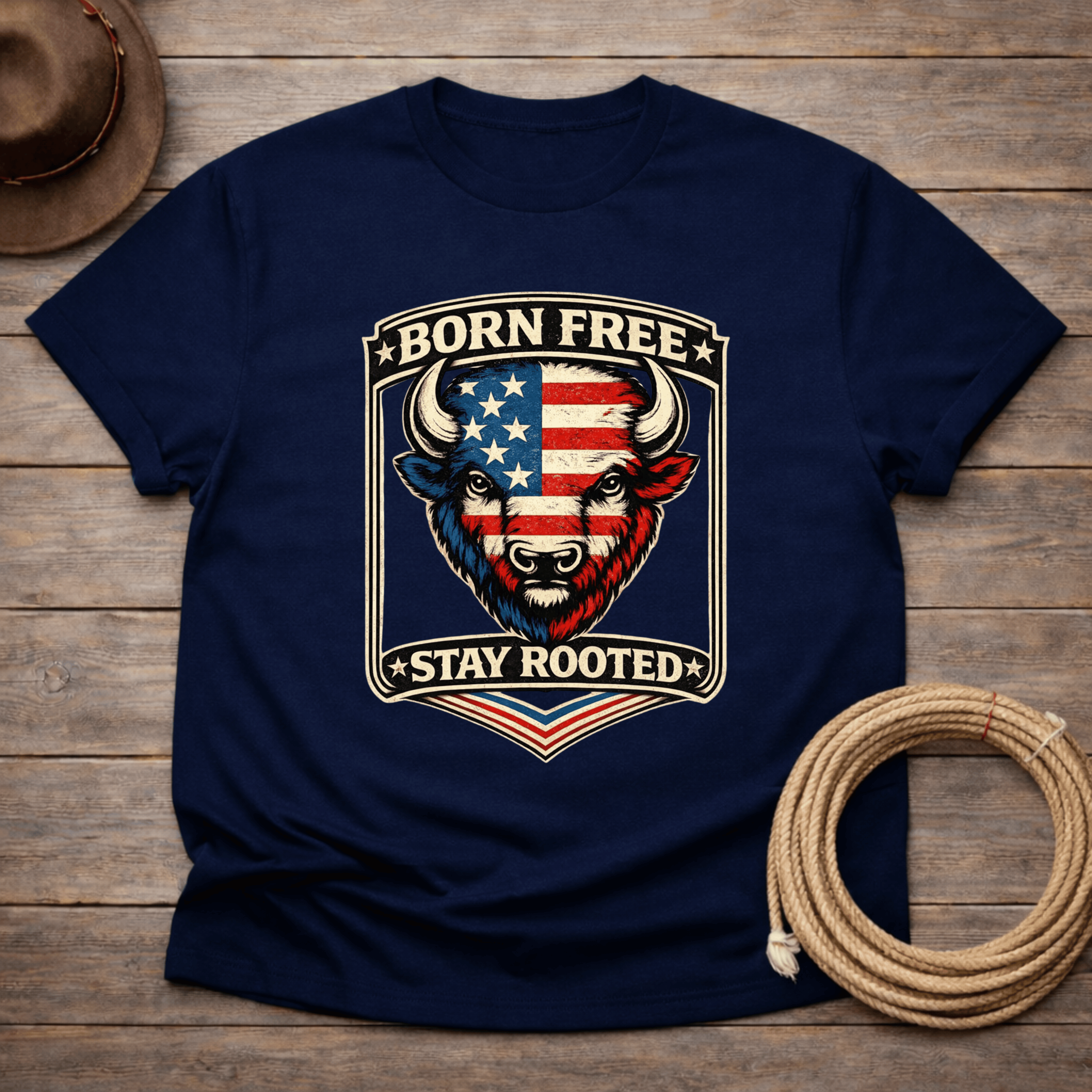Born Free Stay Rooted T-Shirt