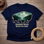 Raised Wild Buffalo Moon T-shirt