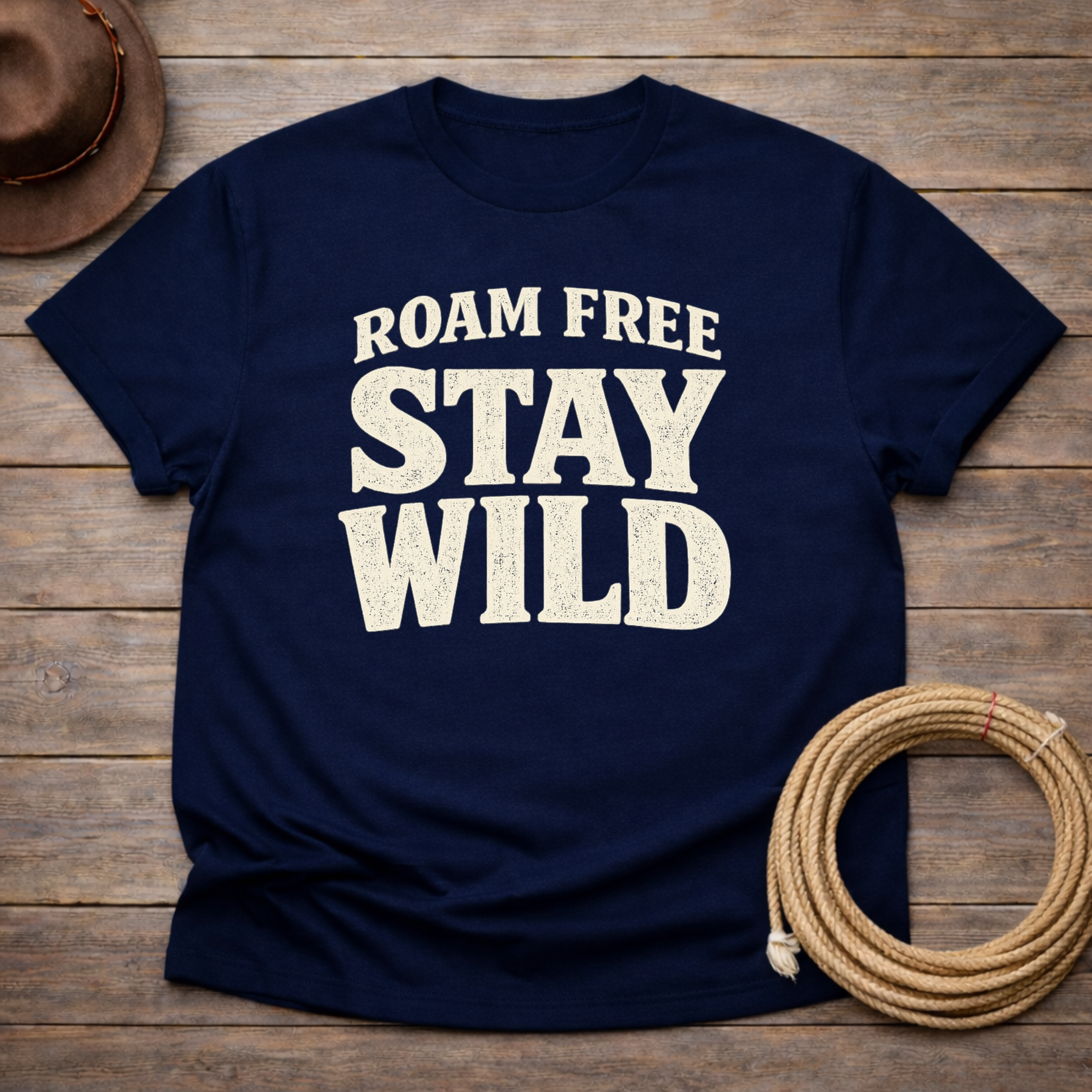 Roam Free Stay Wild t-shirt