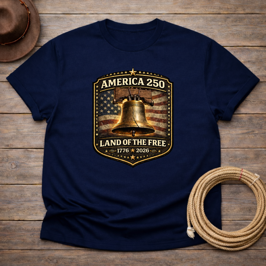 Land of the Free Liberty Bell T-shirt