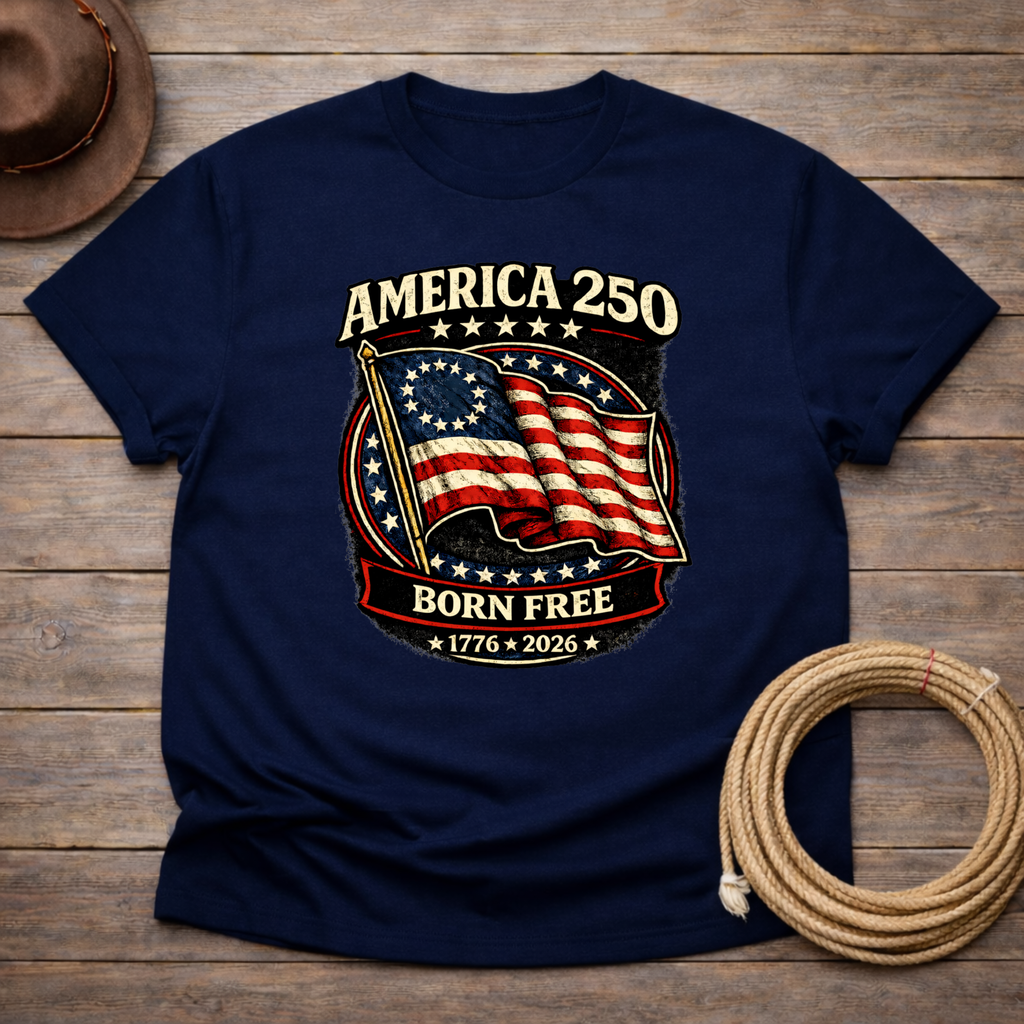 America 250 "Born Free" T-Shirt