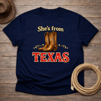 She's from Texas t-shirt