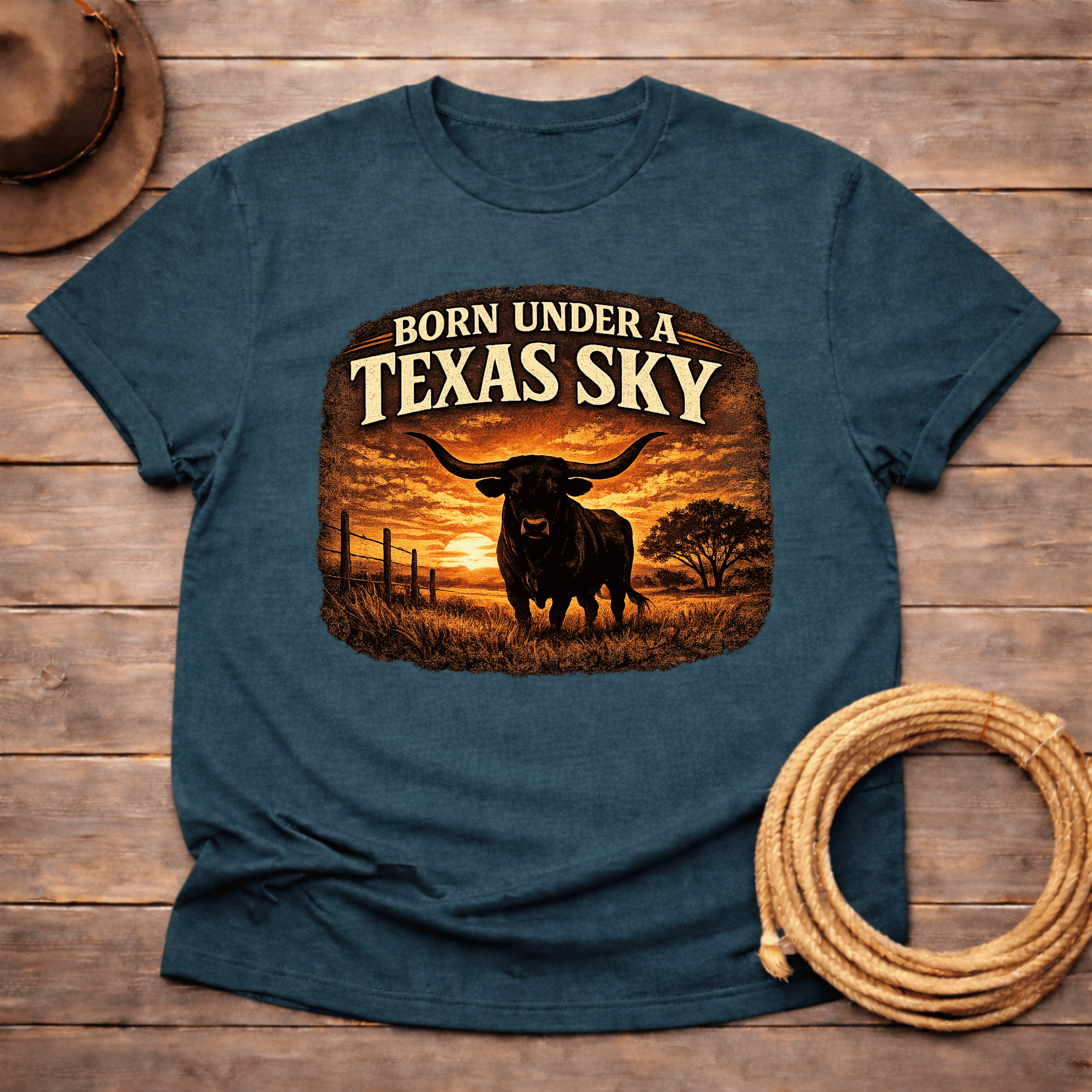 Born under a Texas Sky T-shirt