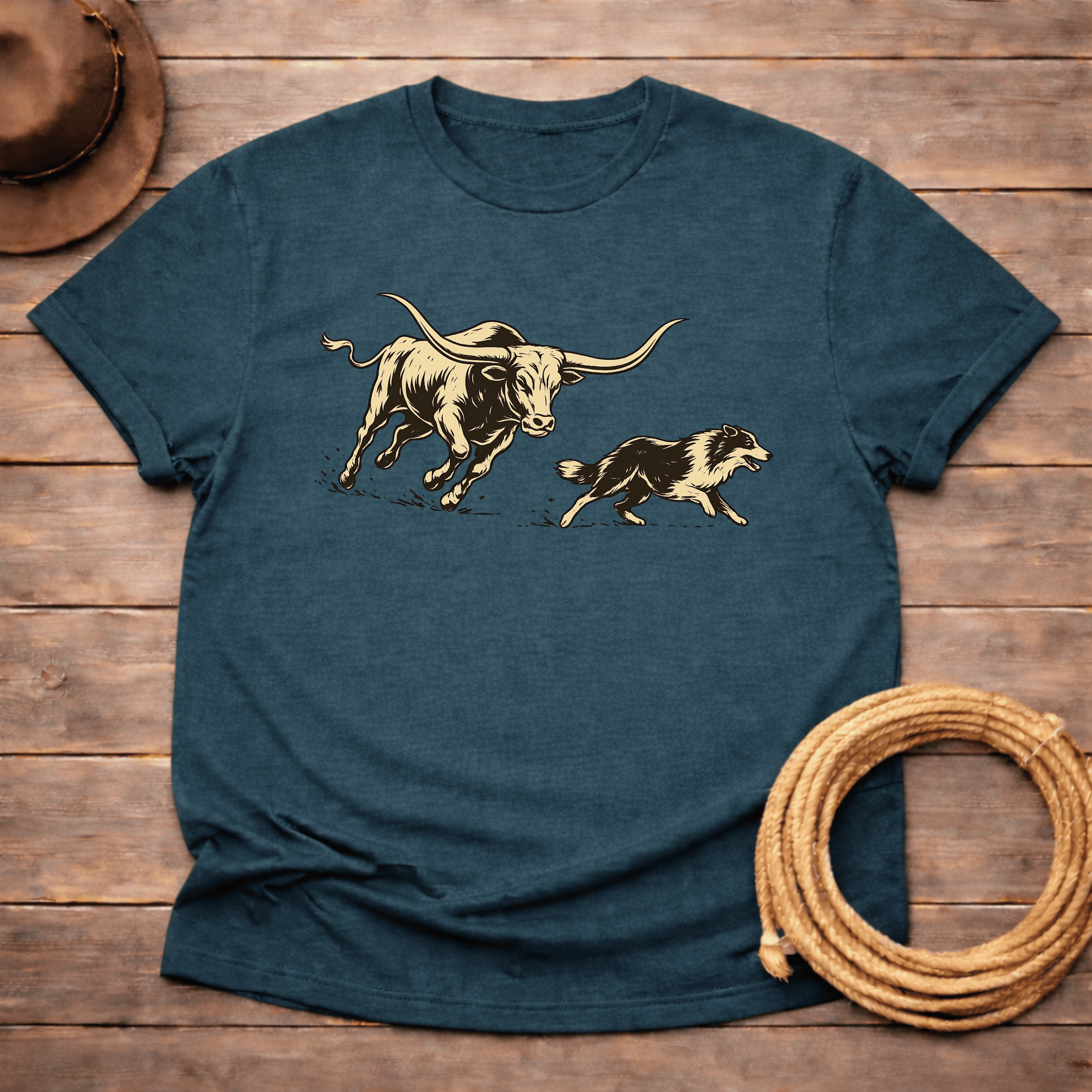 Longhorn Chase T-shirt