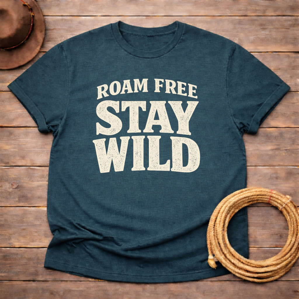 Roam Free Stay Wild t-shirt