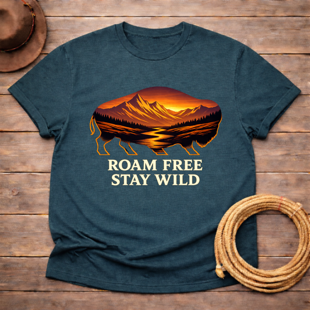 Roam Free Stay Wild T-shirt