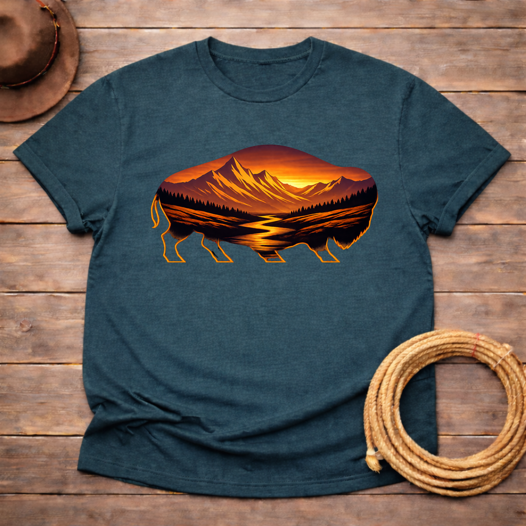 Buffalo Sunset T-shirt