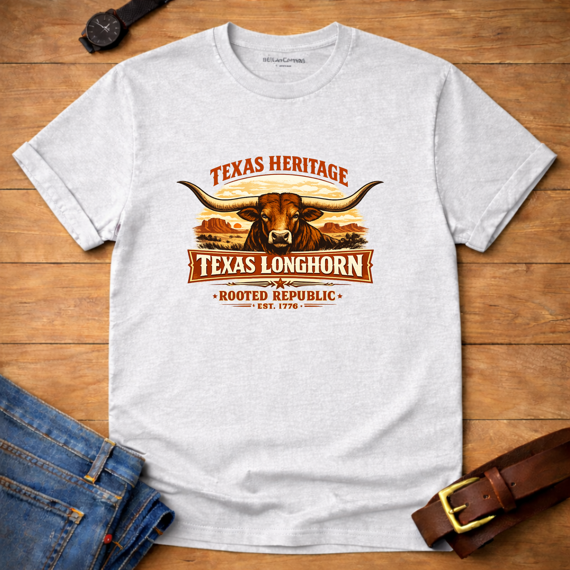 Wildlife Texas Longhorn T-shirt