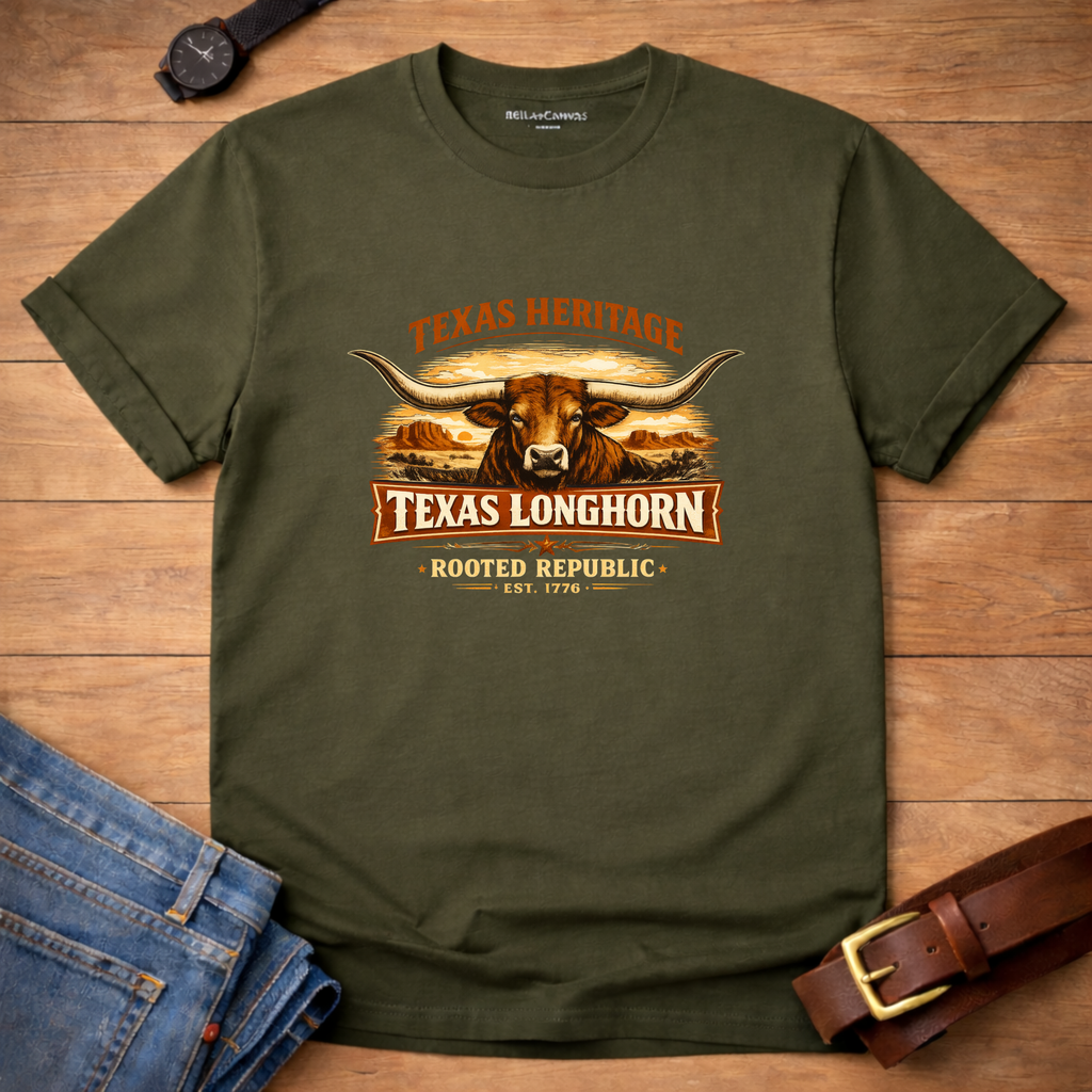 Wildlife Texas Longhorn T-shirt
