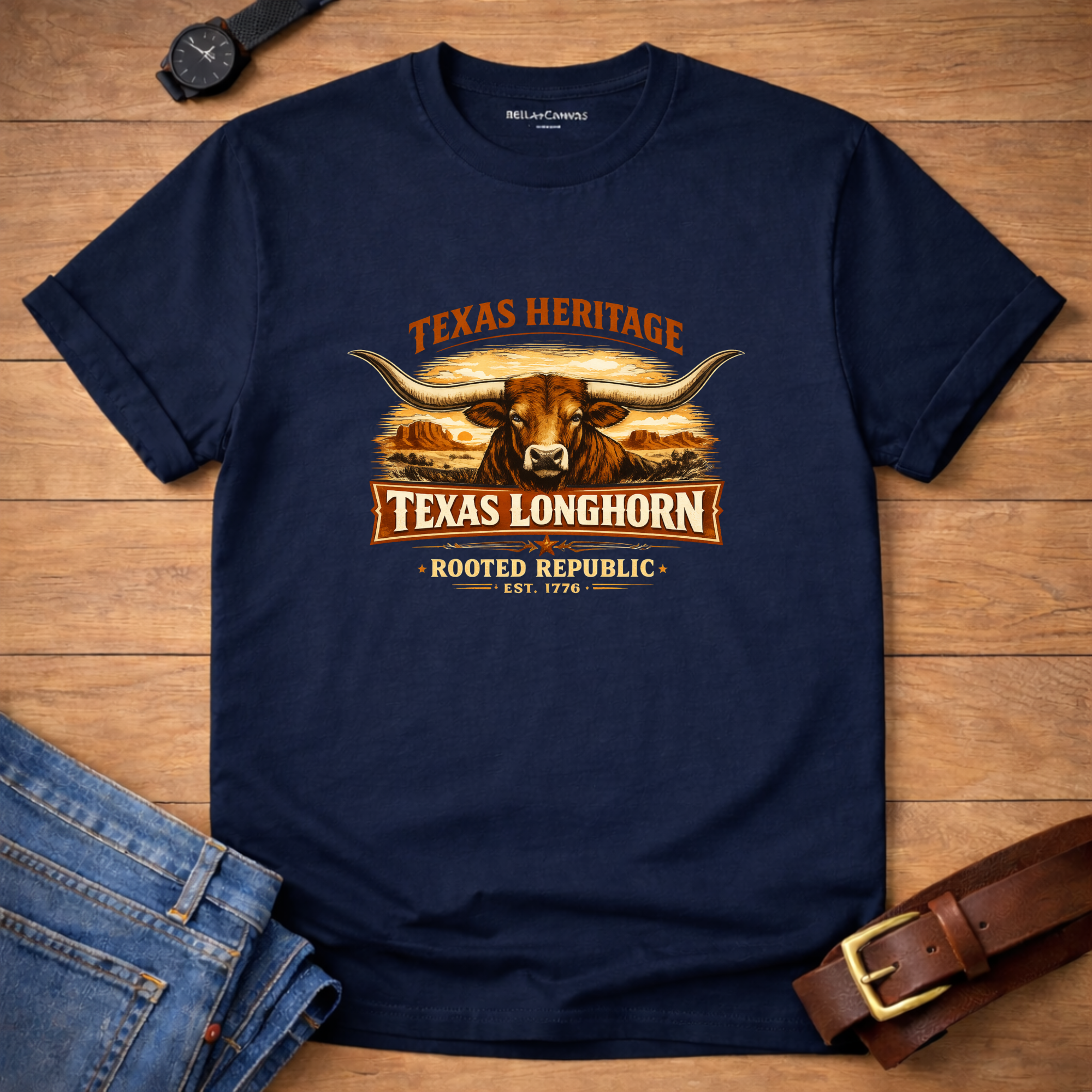Wildlife Texas Longhorn T-shirt