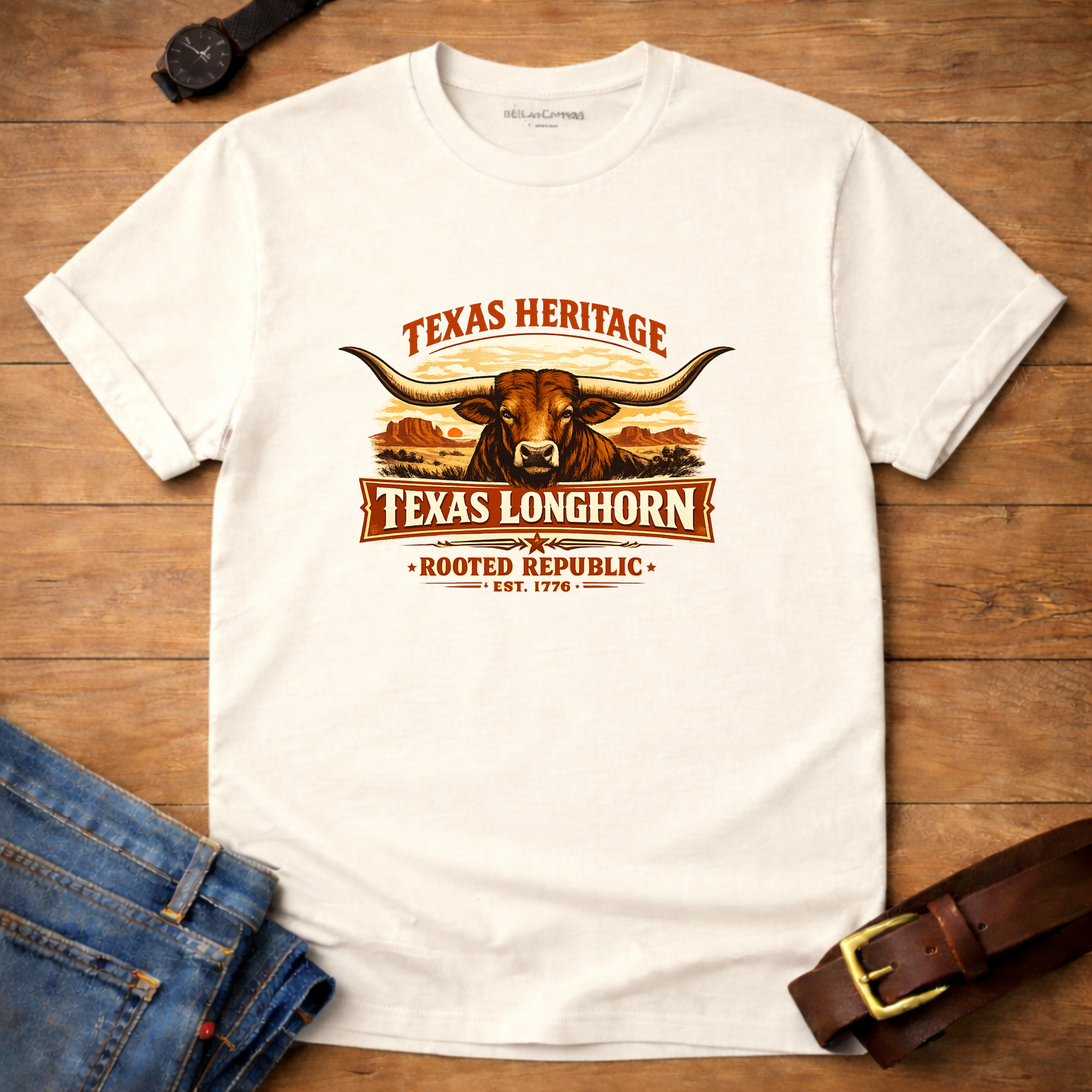 Wildlife Texas Longhorn T-shirt