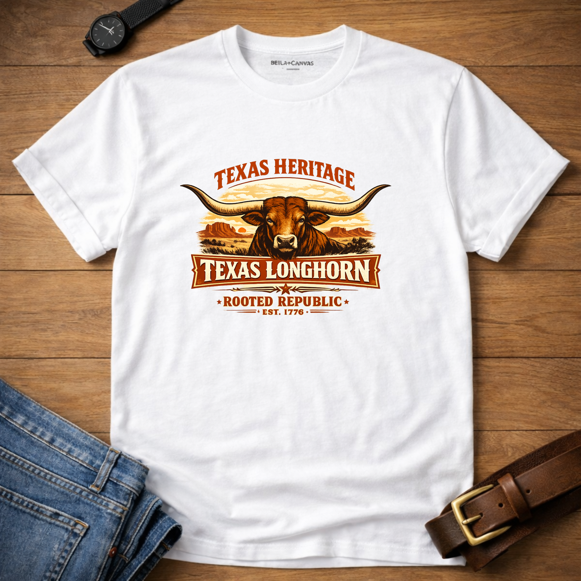 Wildlife Texas Longhorn T-shirt
